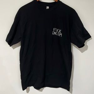 F racism men’s T shirt